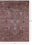 Peshawar Hand Knotted Wool Rug - 5' 1" X 6' 10" - Golden Nile