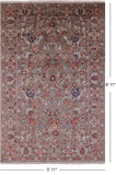 Peshawar Handmade Wool Rug - 5' 11" X 8' 11" - Golden Nile