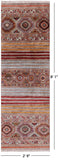 Khorjin Persian Gabbeh Handmade Wool Runner Rug - 2' 9" X 8' 1" - Golden Nile
