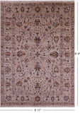 Peshawar Hand Knotted Wool Rug - 6' 11" X 9' 9" - Golden Nile