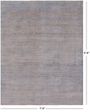 Tribal Persian Gabbeh Handmade Wool Rug - 7' 9" X 9' 8" - Golden Nile
