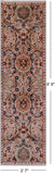 Persian Tabriz Hand Knotted Wool Runner Rug - 2' 7" X 9' 9" - Golden Nile