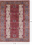 Persian Fine Serapi Hand Knotted Wool Rug - 6' 10" X 9' 9" - Golden Nile