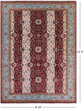 Persian Fine Serapi Hand Knotted Wool Rug - 8' 10" X 12' 2" - Golden Nile