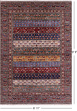 Persian Gabbeh Hand Knotted Wool Rug - 6' 11" X 9' 9" - Golden Nile
