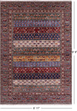 Persian Gabbeh Hand Knotted Wool Rug - 6' 11" X 9' 9" - Golden Nile