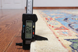 Ivory Turkish Oushak Hand Knotted Wool On Wool Rug - 8' 11" X 12' 2"