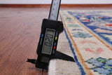 Square Turkish Oushak Hand Knotted Wool On Wool Rug - 9' 2" X 9' 6"