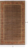 Persian Hill Herati Handmade Wool Rug - 9' 1" X 16' 2" - Golden Nile