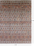 Tribal Persian Gabbeh Hand Knotted Wool Rug - 8' 3" X 11' 6" - Golden Nile