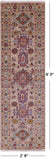 Super Kazak Hand Knotted Wool Runner Rug - 2' 8" X 9' 0" - Golden Nile