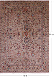 Peshawar Hand Knotted Wool Rug - 6' 9" X 9' 10" - Golden Nile