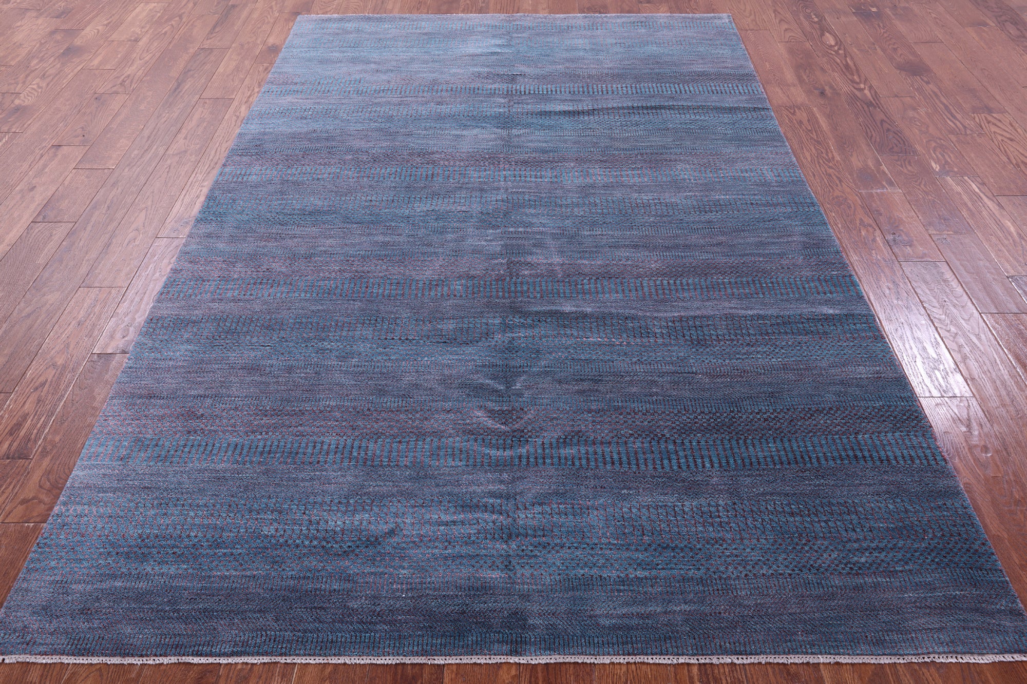 Savannah Grass Hand Knotted Wool & Silk Rug - 5' 11" X 8' 11" - Golden Nile