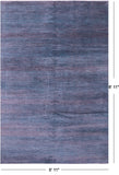 Savannah Grass Hand Knotted Wool & Silk Rug - 5' 11" X 8' 11" - Golden Nile