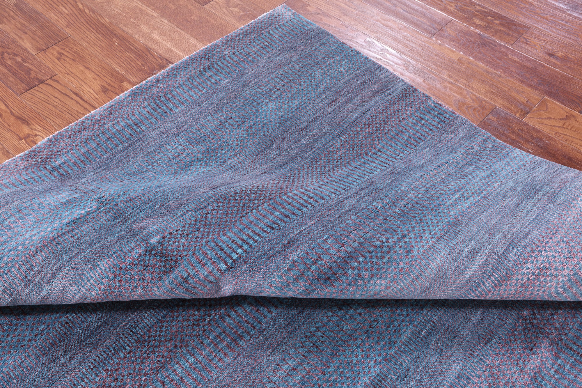 Savannah Grass Hand Knotted Wool & Silk Rug - 5' 11" X 8' 11" - Golden Nile