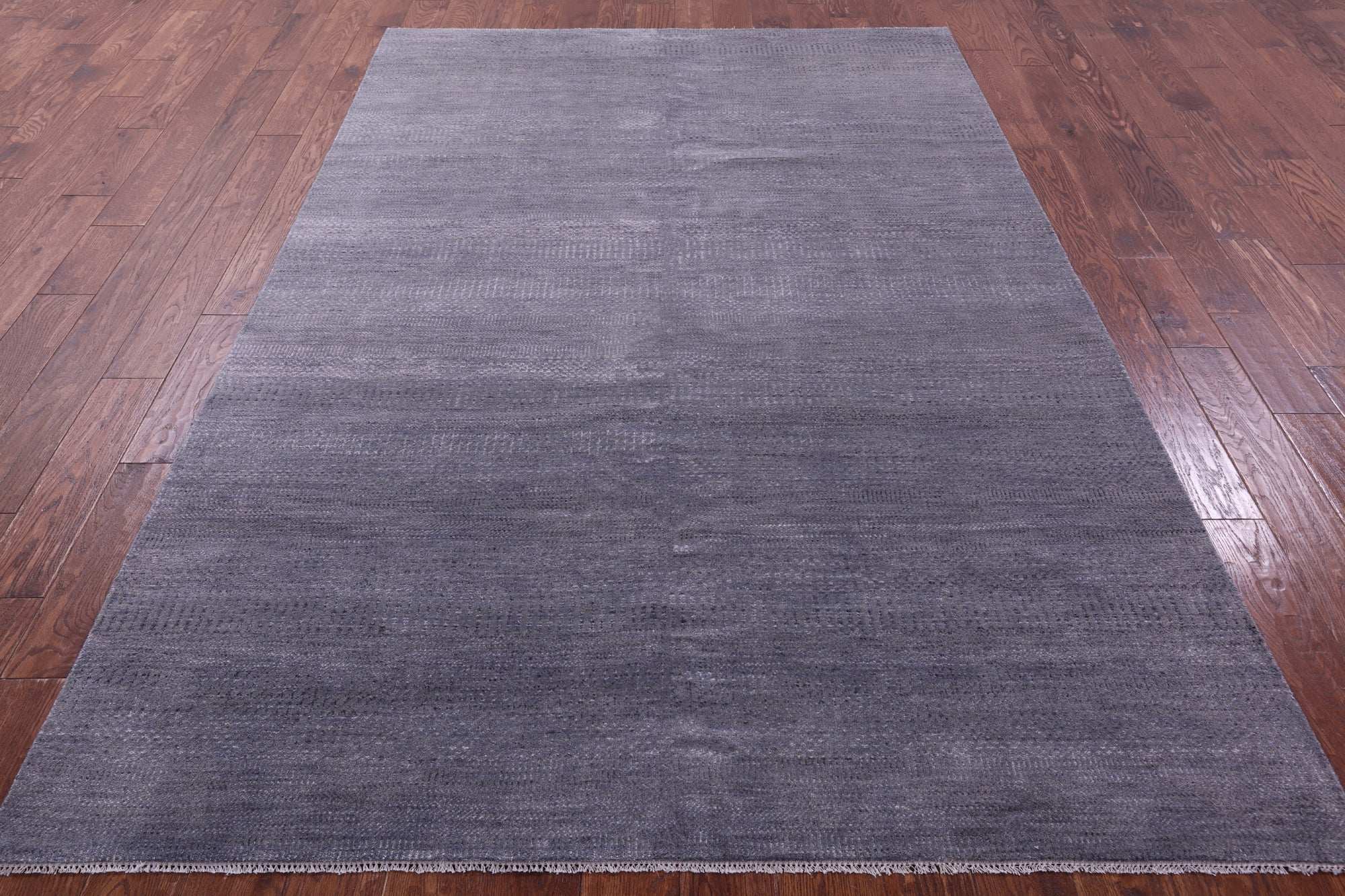 Savannah Grass Hand Knotted Wool & Silk Rug - 5' 11" X 9' 1"