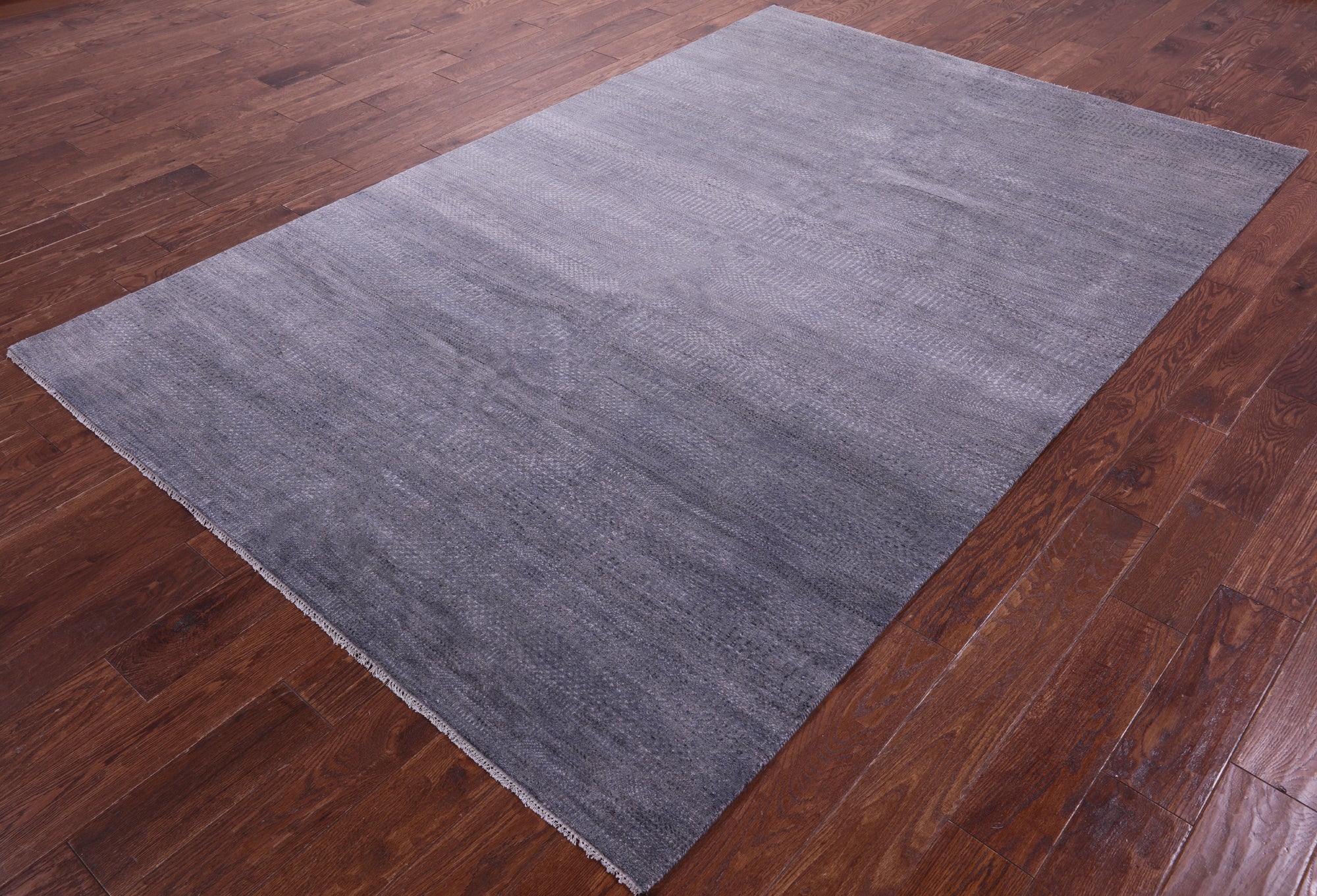 Savannah Grass Hand Knotted Wool & Silk Rug - 5' 11" X 9' 1"