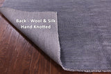 Savannah Grass Hand Knotted Wool & Silk Rug - 5' 11" X 9' 1"