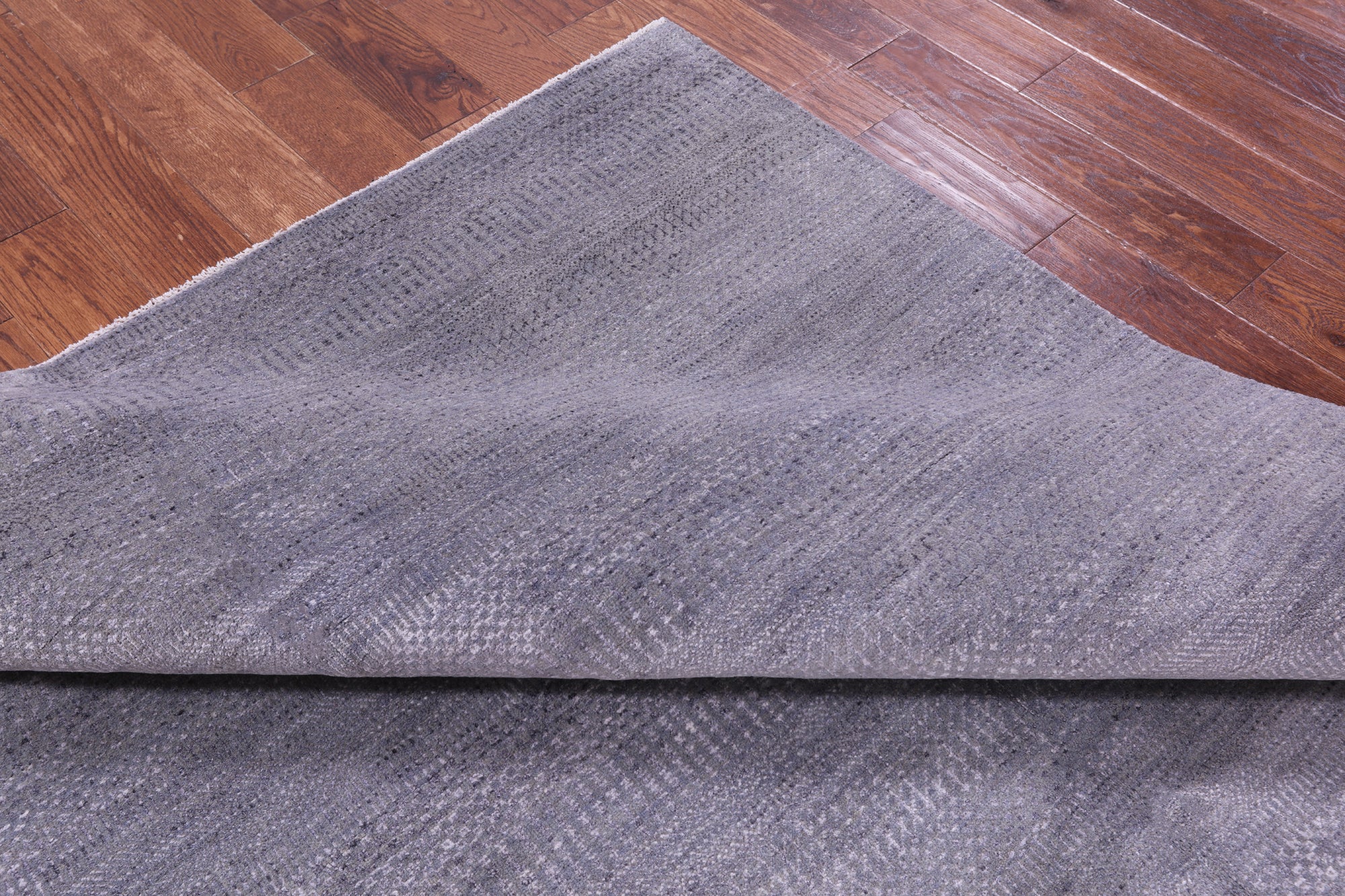 Savannah Grass Hand Knotted Wool & Silk Rug - 5' 11" X 9' 1"
