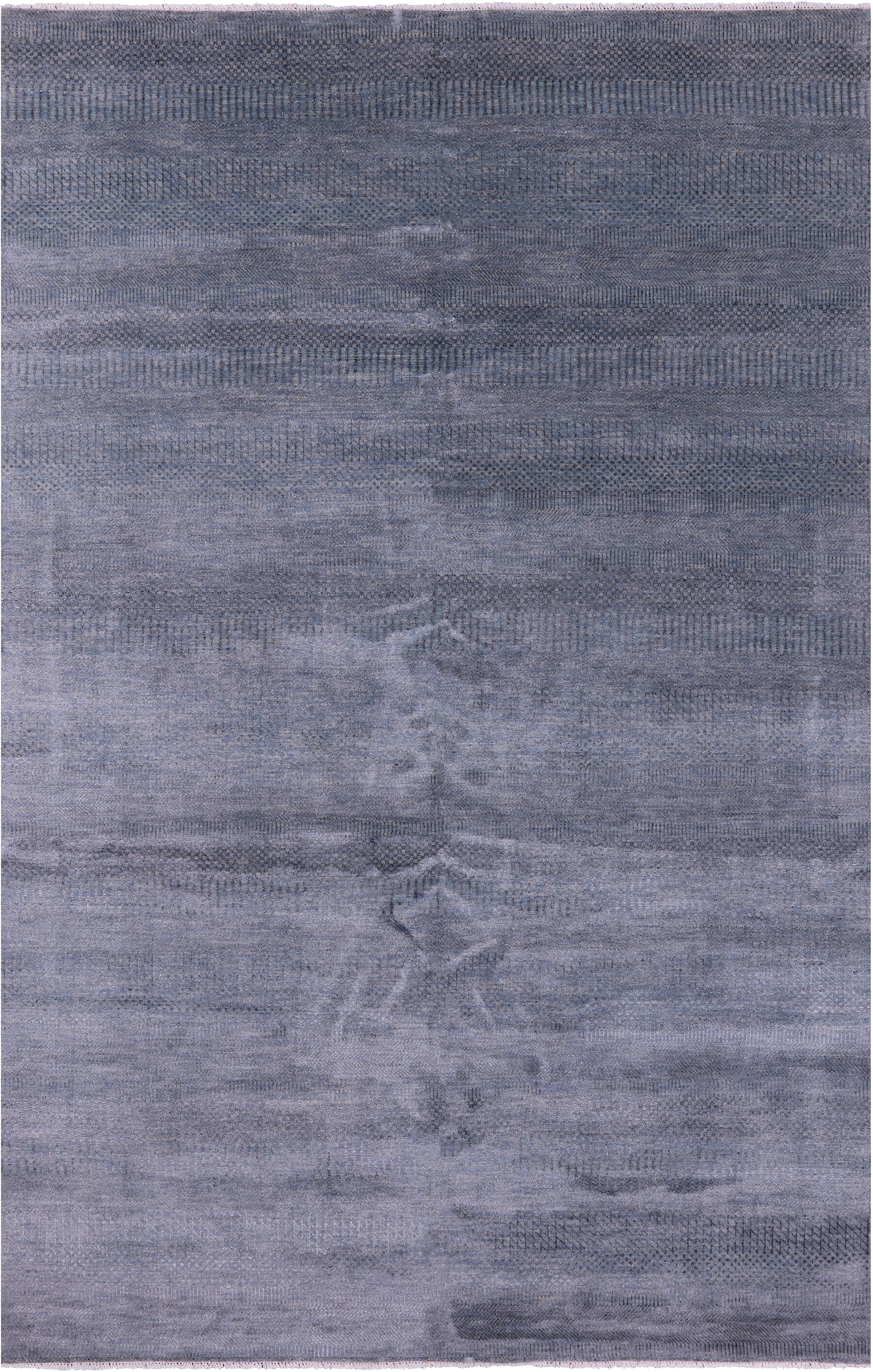 Savannah Grass Handmade Wool & Silk Rug - 6' 0" X 9' 3" - Golden Nile