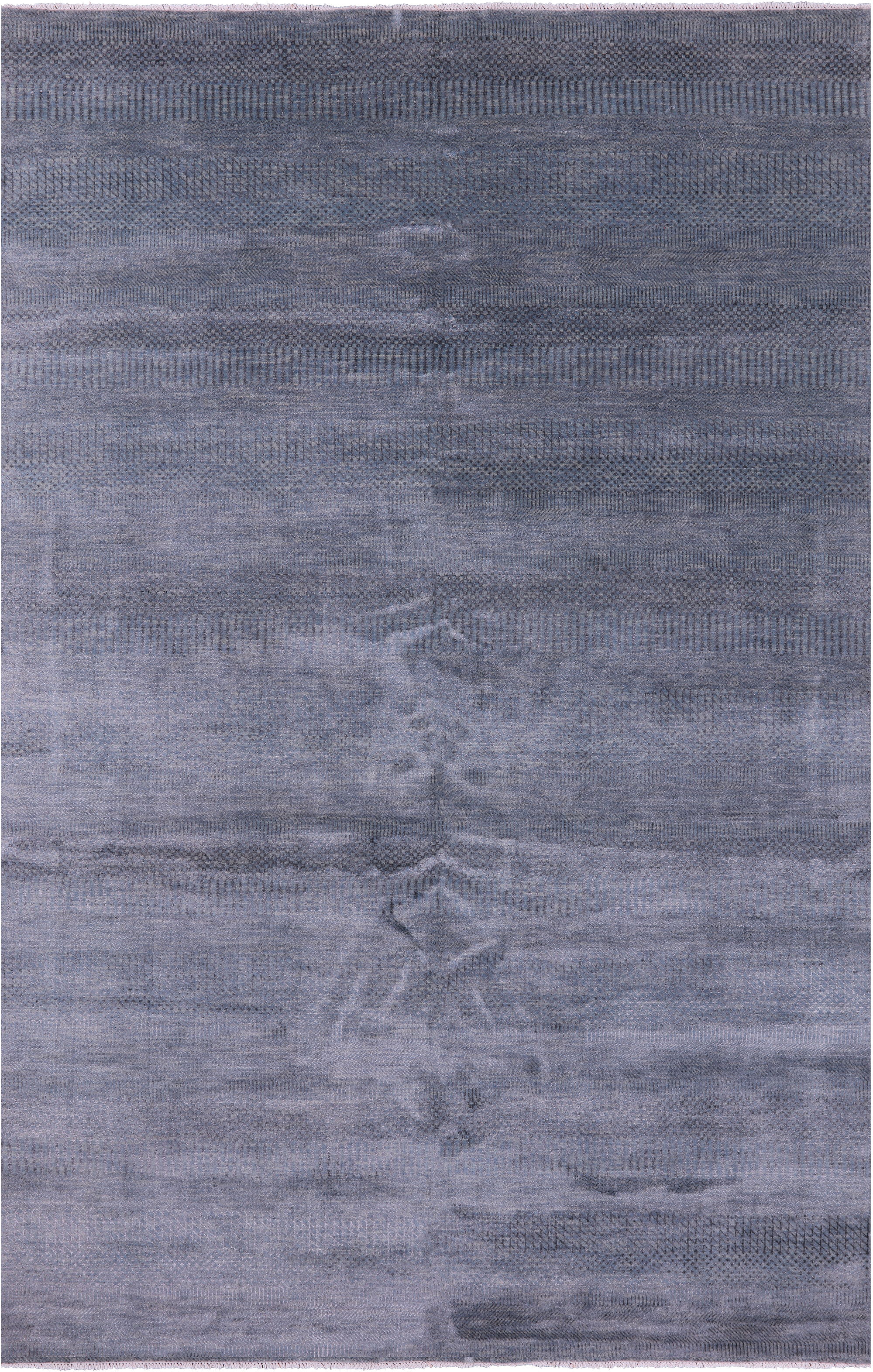 Savannah Grass Handmade Wool & Silk Rug - 6' 0" X 9' 3" - Golden Nile
