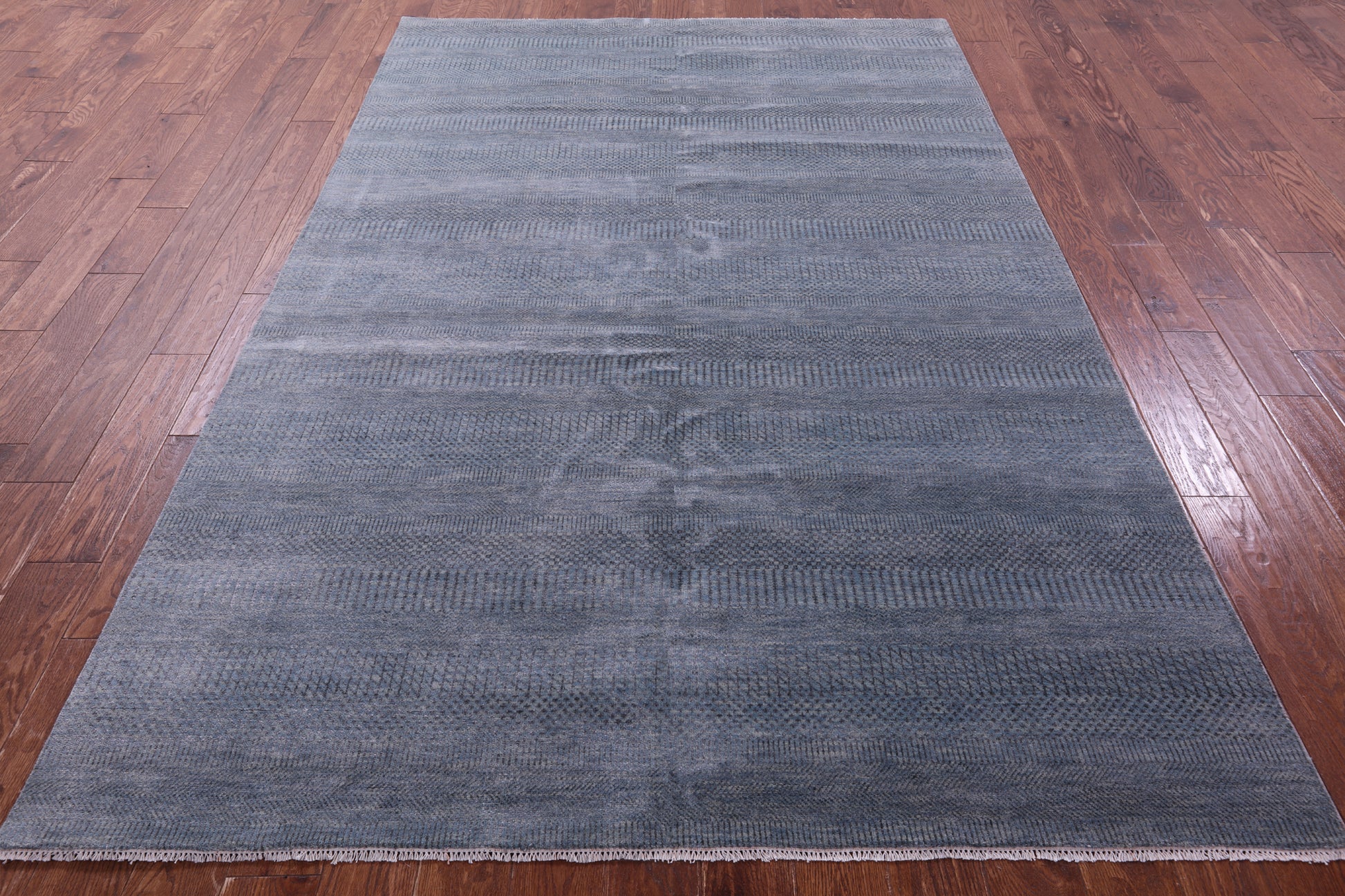 Savannah Grass Handmade Wool & Silk Rug - 6' 0" X 9' 3" - Golden Nile