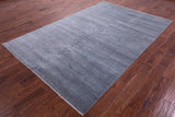Savannah Grass Handmade Wool & Silk Rug - 6' 0" X 9' 3" - Golden Nile