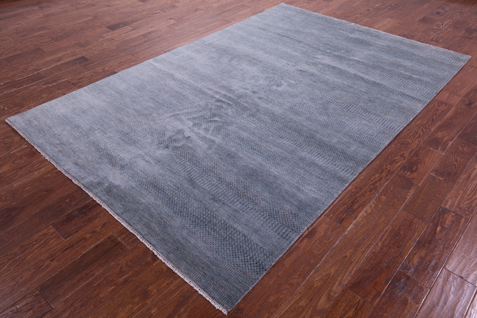 Savannah Grass Handmade Wool & Silk Rug - 6' 0" X 9' 3" - Golden Nile