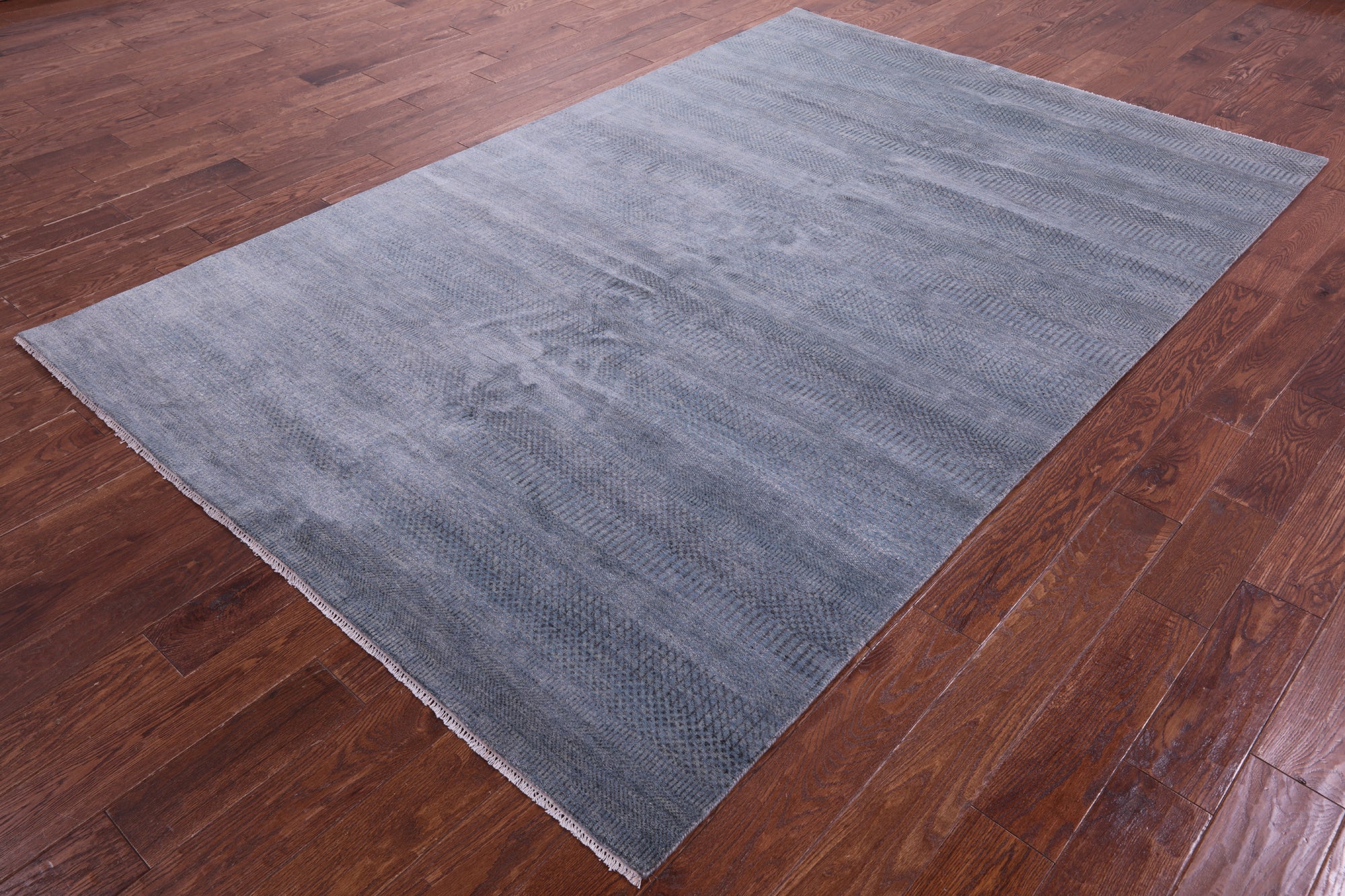 Savannah Grass Handmade Wool & Silk Rug - 6' 0" X 9' 3" - Golden Nile