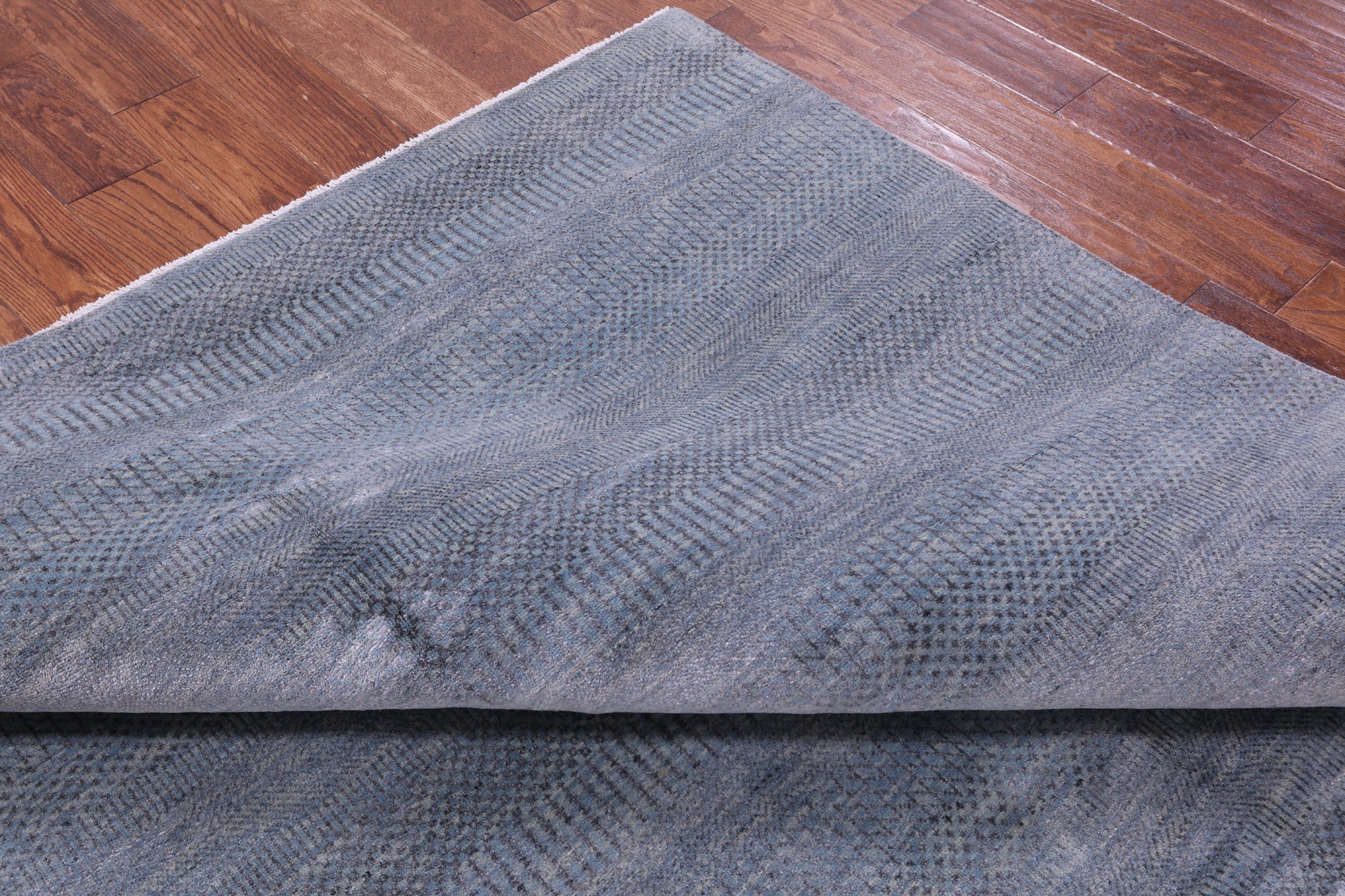 Savannah Grass Handmade Wool & Silk Rug - 6' 0" X 9' 3" - Golden Nile