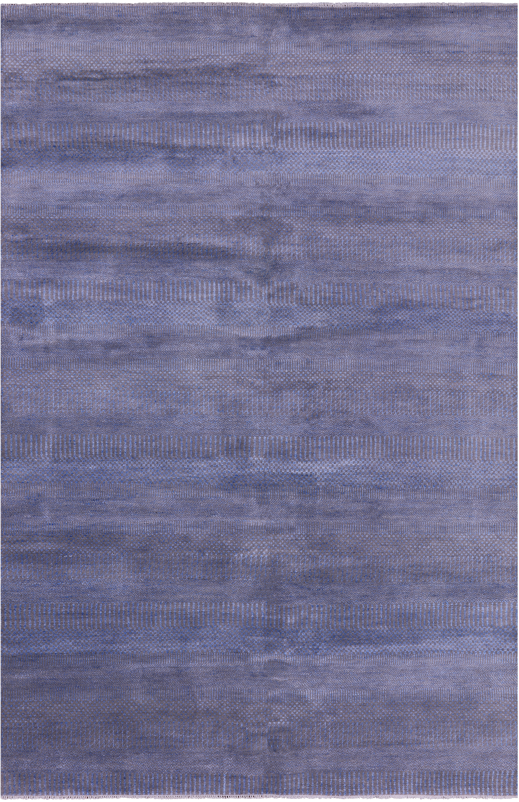 Savannah Grass Hand Knotted Wool & Silk Rug - 6' 1" X 9' 3"