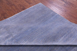 Savannah Grass Hand Knotted Wool & Silk Rug - 6' 1" X 9' 3"
