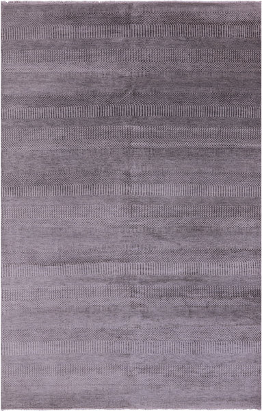 Savannah Grass Hand Knotted Wool & Silk Rug - 6' 1" X 9' 5" - Golden Nile