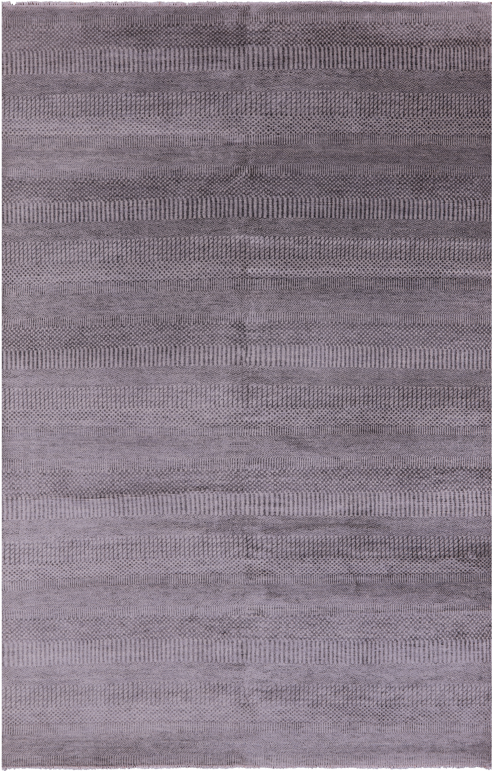 Savannah Grass Hand Knotted Wool & Silk Rug - 6' 1" X 9' 5" - Golden Nile