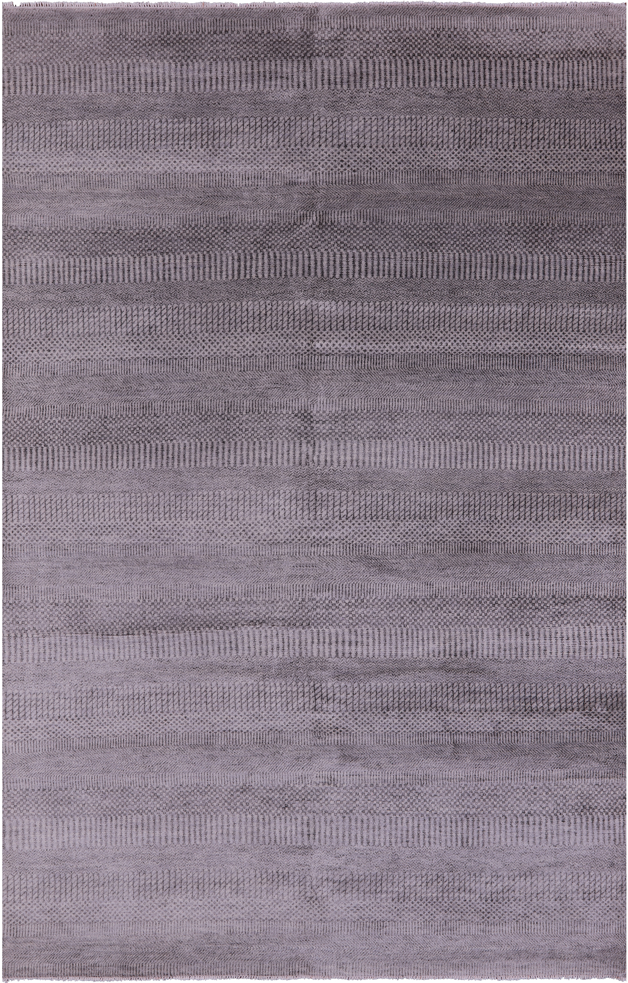 Savannah Grass Hand Knotted Wool & Silk Rug - 6' 1" X 9' 5" - Golden Nile