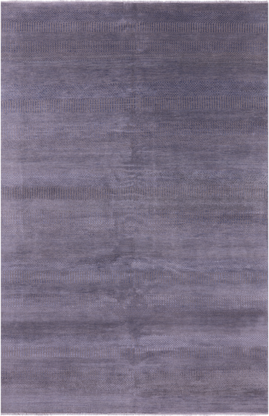 Savannah Grass Hand Knotted Wool & Silk Rug - 6' 0" X 9' 3"