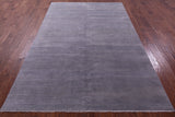 Savannah Grass Hand Knotted Wool & Silk Rug - 6' 0" X 9' 3"