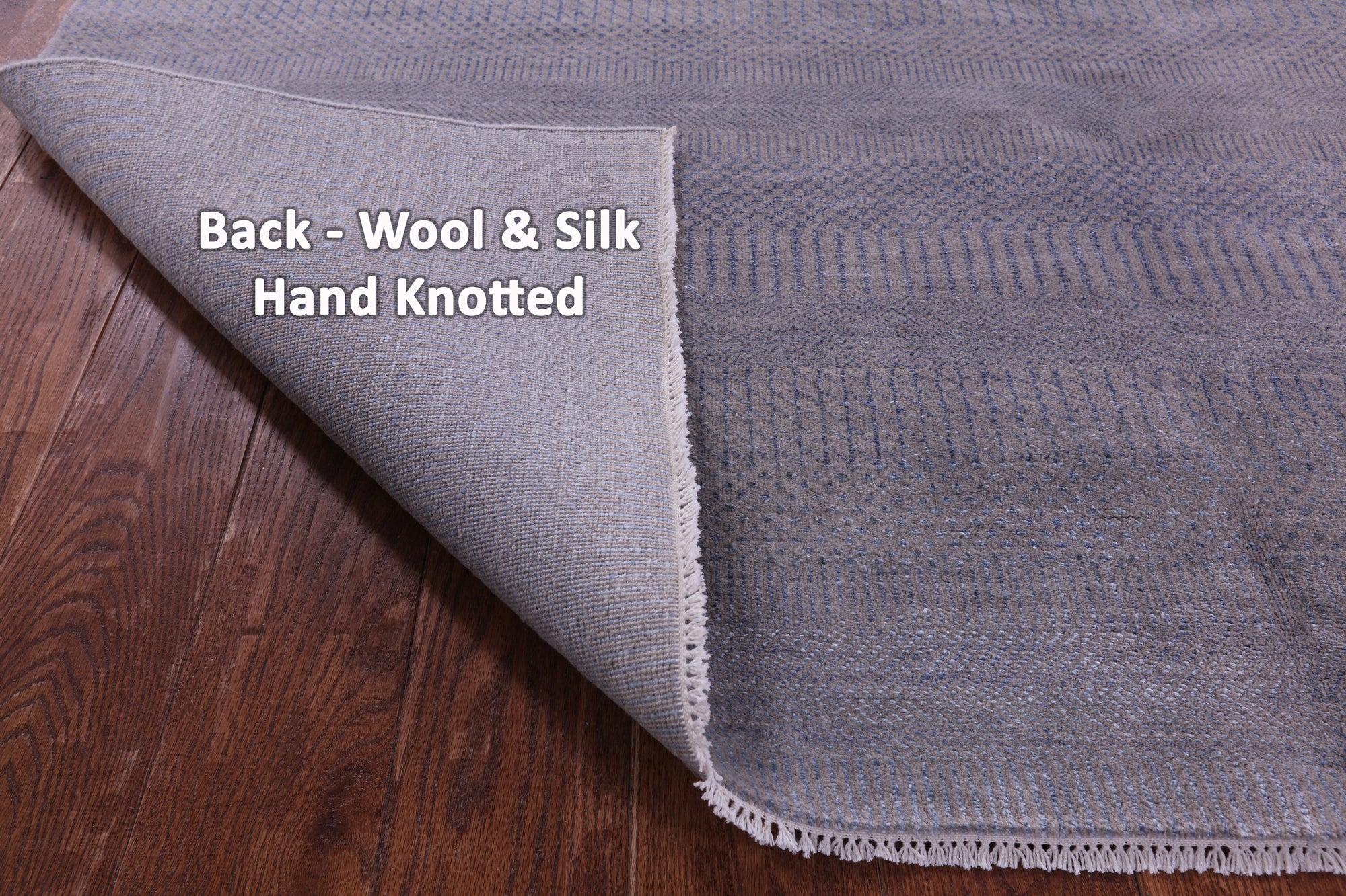 Savannah Grass Hand Knotted Wool & Silk Rug - 6' 0" X 9' 3"
