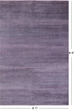 Savannah Grass Hand Knotted Wool & Silk Rug - 6' 1" X 9' 4"
