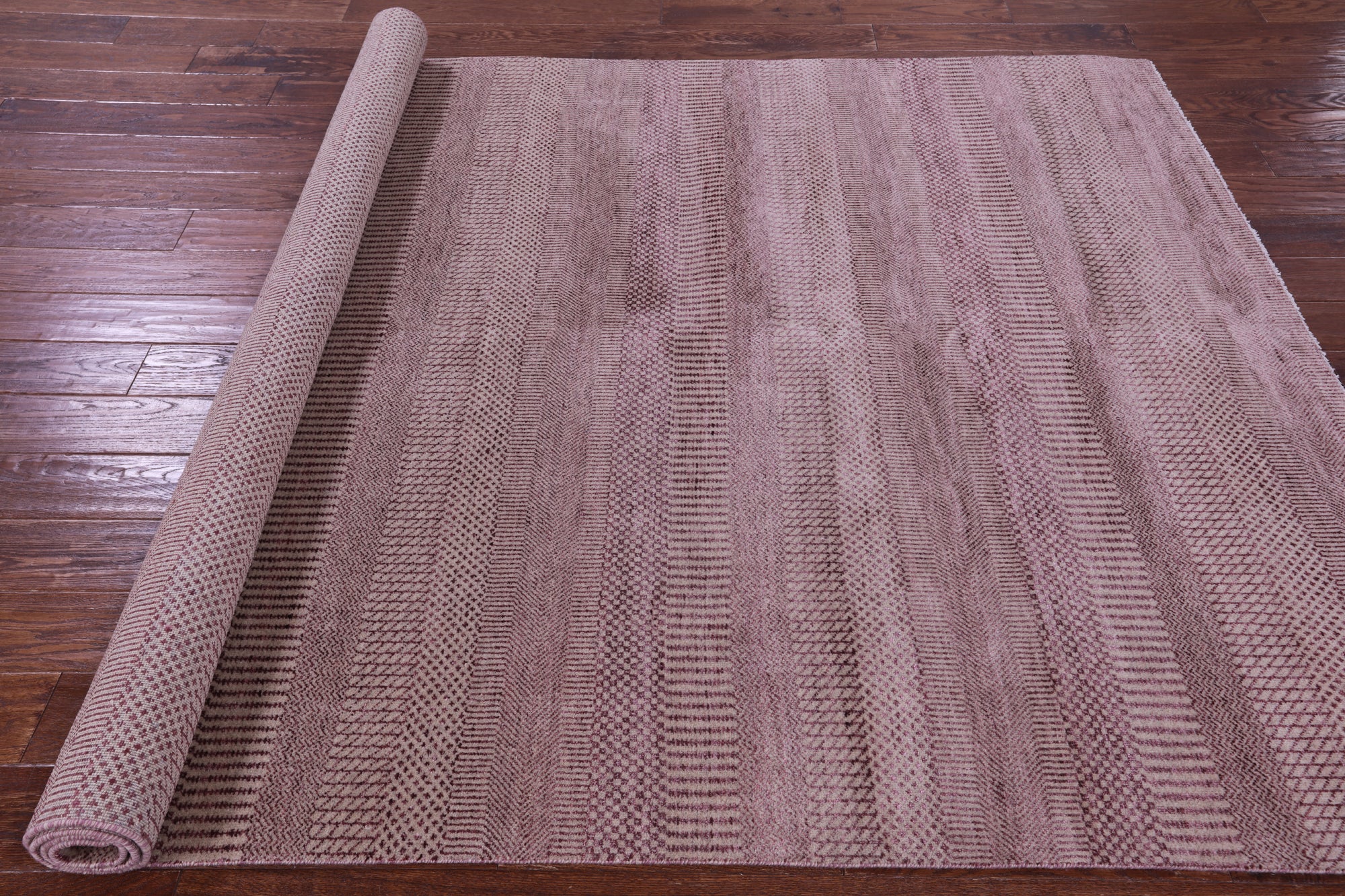 Savannah Grass Hand Knotted Wool & Silk Rug - 6' 1" X 9' 1"