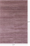 Savannah Grass Hand Knotted Wool & Silk Rug - 6' 1" X 9' 1"