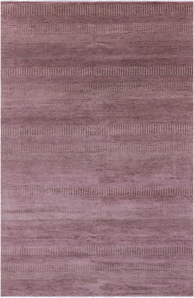 Savannah Grass Hand Knotted Wool & Silk Rug - 6' 1" X 9' 1"