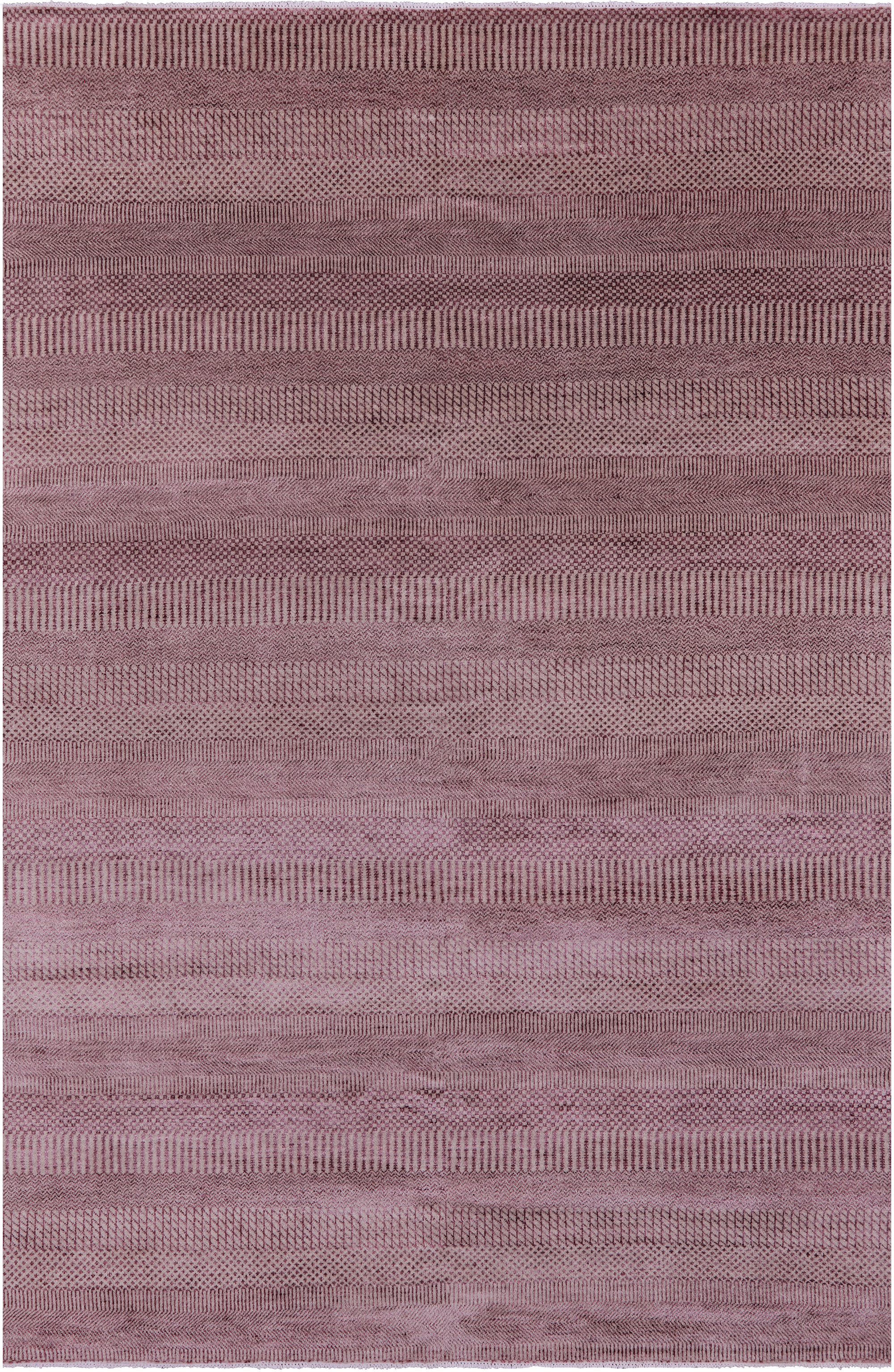 Savannah Grass Hand Knotted Wool & Silk Rug - 6' 1" X 9' 1"