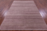Savannah Grass Hand Knotted Wool & Silk Rug - 6' 1" X 9' 1"