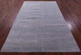 Savannah Grass Handmade Wool & Silk Rug - 6' 0" X 8' 11" - Golden Nile