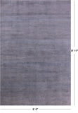 Savannah Grass Hand Knotted Wool & Silk Rug - 6' 0" X 8' 11" - Golden Nile