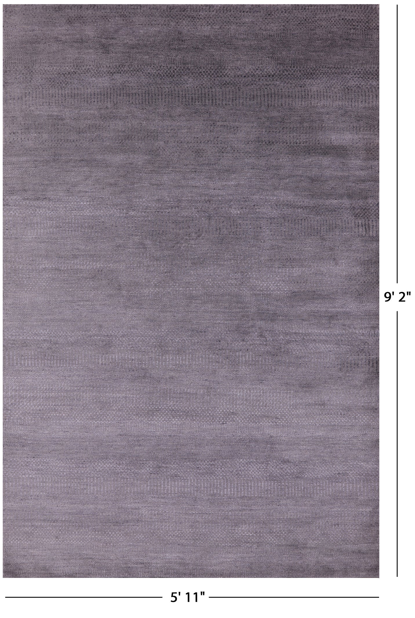 Savannah Grass Hand Knotted Wool & Silk Rug - 5' 11" X 9' 2" - Golden Nile