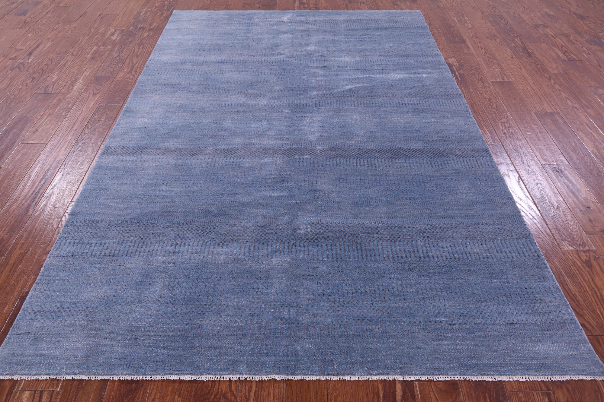 Savannah Grass Hand Knotted Wool & Silk Rug - 6' 0" X 8' 11"