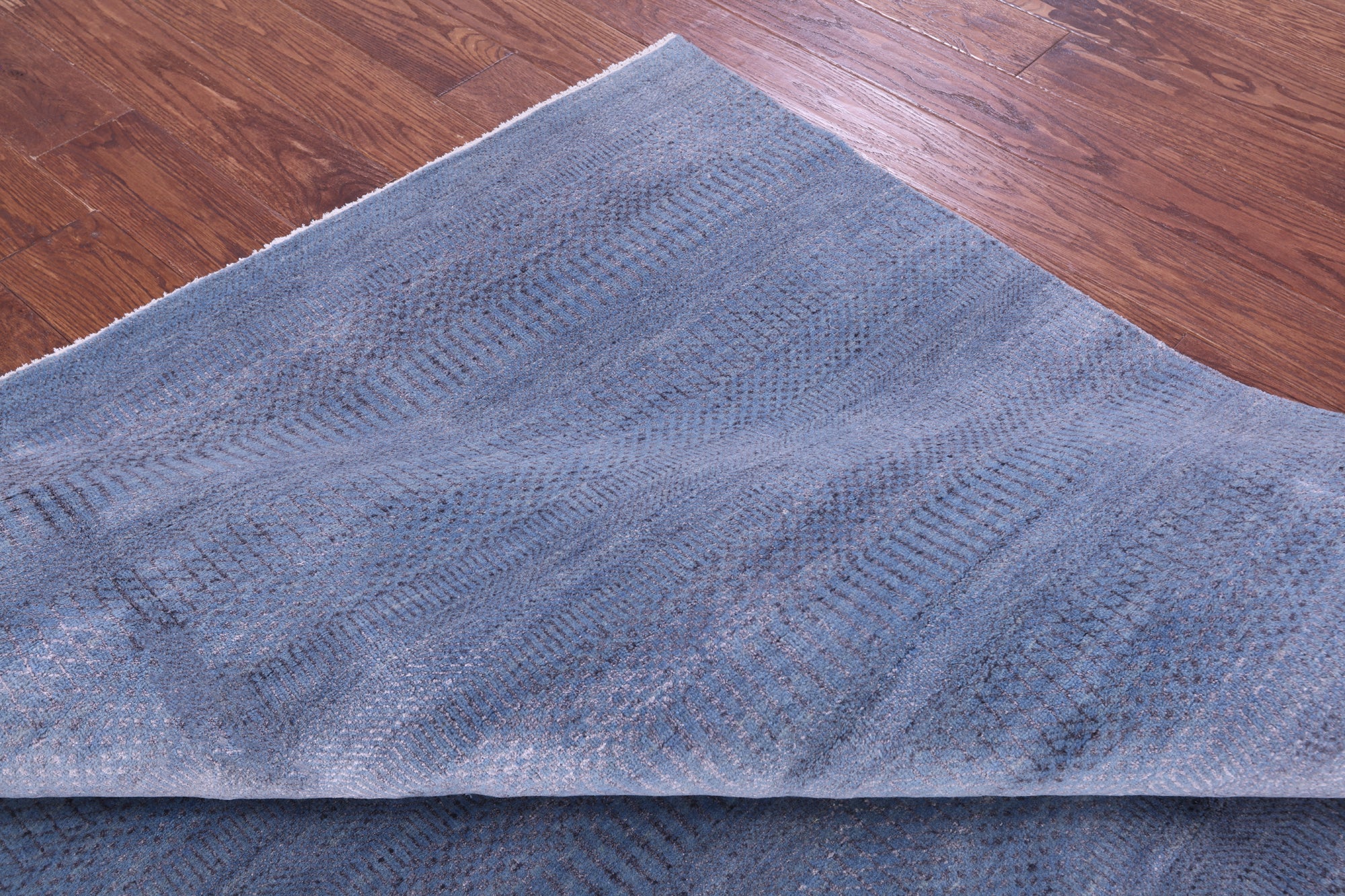 Savannah Grass Hand Knotted Wool & Silk Rug - 6' 0" X 8' 11"