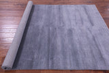 Savannah Grass Handmade Wool & Silk Rug - 5' 11" X 9' 2"